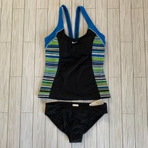 Nike Women’s Tankini 2-piece Swim Set size 8